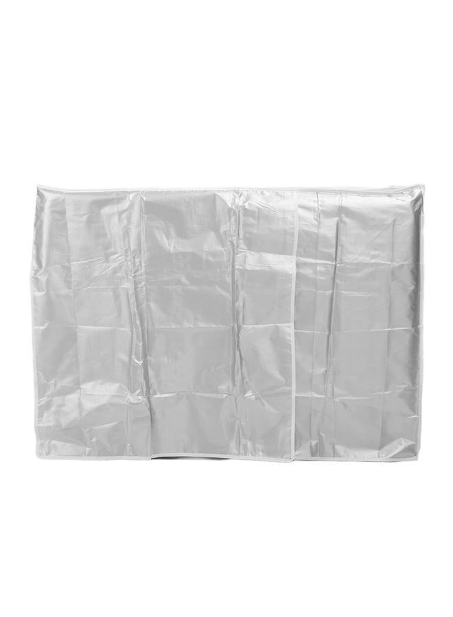 غطاء مكيف الهواء الشمسي الواقي من الماء والغبار لحماية مكيف الهواء في الشتاء، للتركيب في الخارج، بحجم 75x26x57 سم / 29.5x10.2x22.4 بوصة - Image 1